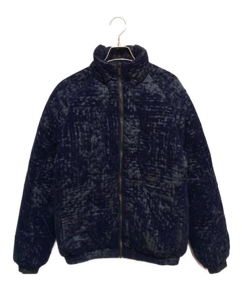 cottweiler（コットワイラー）cottweiler (コットワイラー) ベロア ブルゾン ネイビー サイズ:Mの古着・服飾アイテム