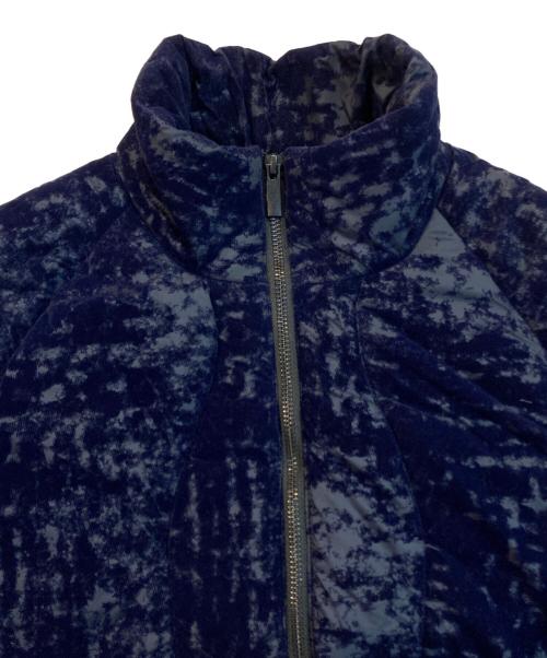 cottweiler（コットワイラー）cottweiler (コットワイラー) ベロア ブルゾン ネイビー サイズ:Mの古着・服飾アイテム