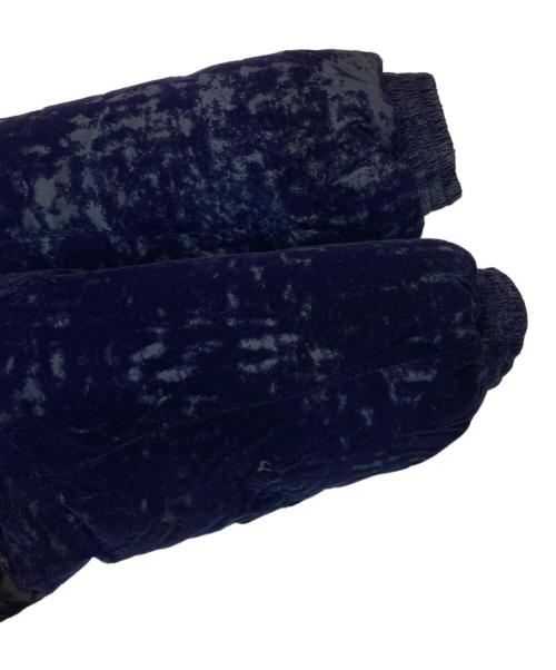 cottweiler（コットワイラー）cottweiler (コットワイラー) ベロア ブルゾン ネイビー サイズ:Mの古着・服飾アイテム