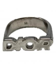 Dior（ディオール）の古着「Metal Logo Ring」｜シルバー