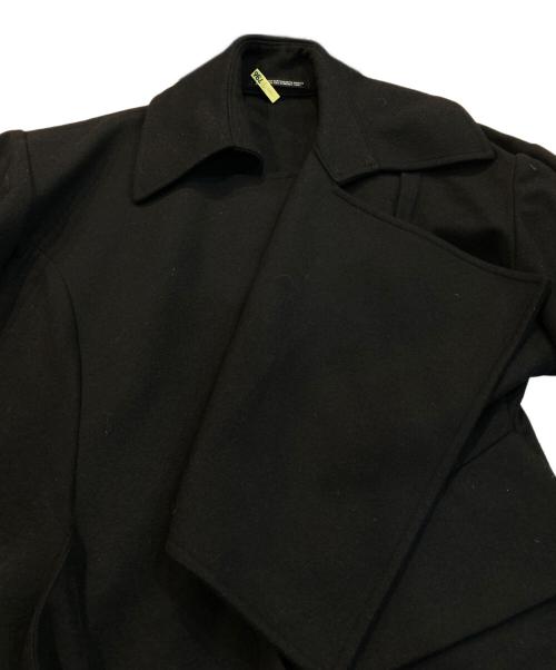 YOHJI YAMAMOTO（ヨウジヤマモト）YOHJI YAMAMOTO (ヨウジヤマモト) ウール ロング コート ブラック サイズ:Mの古着・服飾アイテム