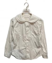 COMME des GARCONS GIRL（コムデギャルソンガール）の古着「ブロードブラウス」｜ホワイト