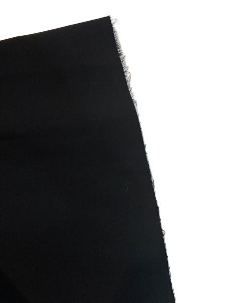 COMME des GARCONS（コムデギャルソン）COMME des GARCONS (コムデギャルソン) ウール　ギャバ　アシンメトリー　ジャケット ブラック サイズ:Sの古着・服飾アイテム