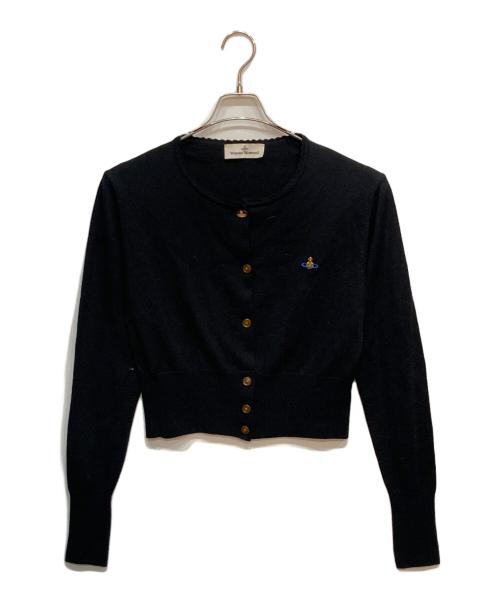 Vivienne Westwood（ヴィヴィアンウエストウッド）Vivienne Westwood (ヴィヴィアンウエストウッド) BEA CROPPED カーディガン ブラック サイズ:Lの古着・服飾アイテム