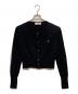 Vivienne Westwood（ヴィヴィアンウエストウッド）の古着「BEA CROPPED カーディガン」｜ブラック