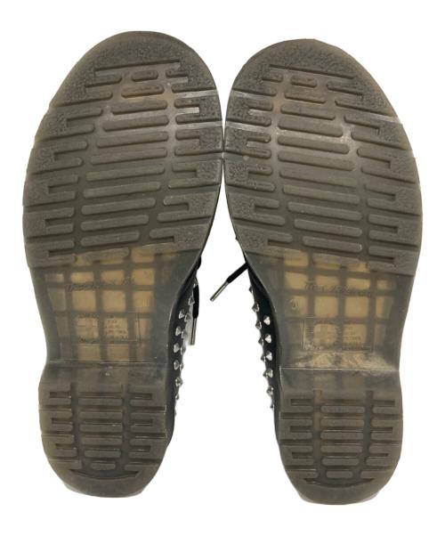 Dr.Martens（ドクターマーチン）Dr.Martens (ドクターマーチン) スタッズ 3 ホールシューズ ブラック サイズ:EU38の古着・服飾アイテム