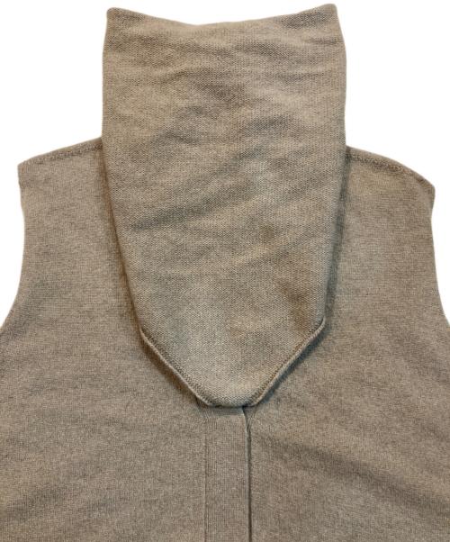 HERMES（エルメス）HERMES (エルメス) ノースリーブワンピース ベージュ サイズ:Mの古着・服飾アイテム