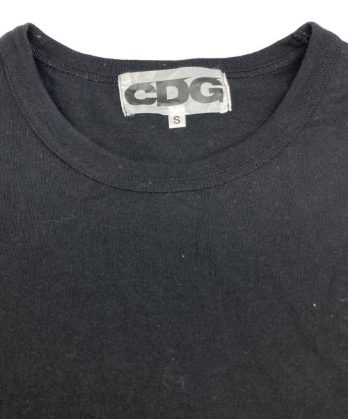 CDG（シーディージー）CDG (シーディージー) OVERSIZED T-SHIRT オーバーサイズ Tシャツ ブラック サイズ:Sの古着・服飾アイテム
