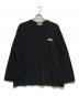 CDG（シーディージー）の古着「OVERSIZED LONG SLEEVE T-SHIRT SMALL LOGO」｜ブラック