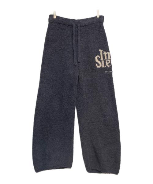 gelato pique（ジェラートピケ）gelato pique (ジェラートピケ) パウダー スリーピー ロゴ ジャガード プルオーバー ＆ ロング パンツ セット ネイビー サイズ:FREEの古着・服飾アイテム