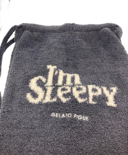 gelato pique（ジェラートピケ）gelato pique (ジェラートピケ) パウダー スリーピー ロゴ ジャガード プルオーバー ＆ ロング パンツ セット ネイビー サイズ:FREEの古着・服飾アイテム