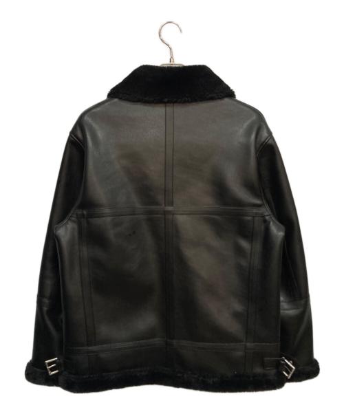 DOFFJASON（ドフジェーソン）DOFFJASON (ドフジェーソン) ソリッド トーン フリー ジャケット ブラック サイズ:XLの古着・服飾アイテム