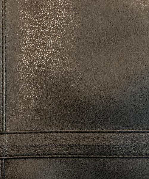 DOFFJASON（ドフジェーソン）DOFFJASON (ドフジェーソン) ソリッド トーン フリー ジャケット ブラック サイズ:XLの古着・服飾アイテム