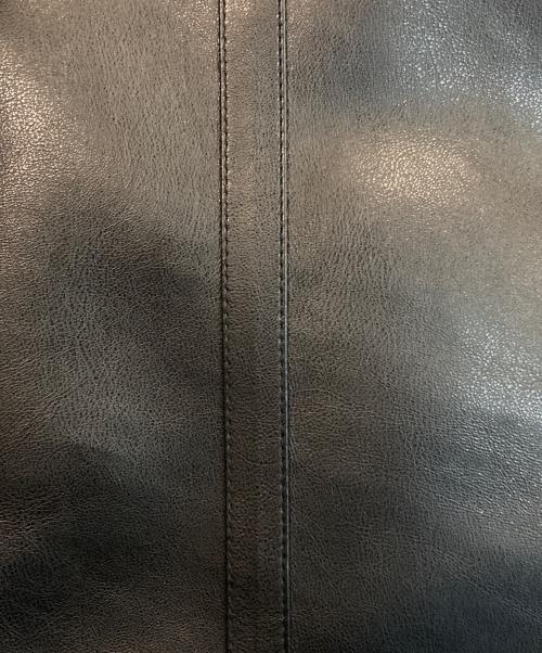 DOFFJASON（ドフジェーソン）DOFFJASON (ドフジェーソン) ソリッド トーン フリー ジャケット ブラック サイズ:XLの古着・服飾アイテム