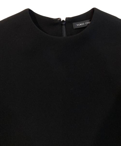 YOKO CHAN（ヨーコチャン）YOKO CHAN (ヨーコチャン) フレア スリーブ ワンピース ブラック サイズ:36の古着・服飾アイテム