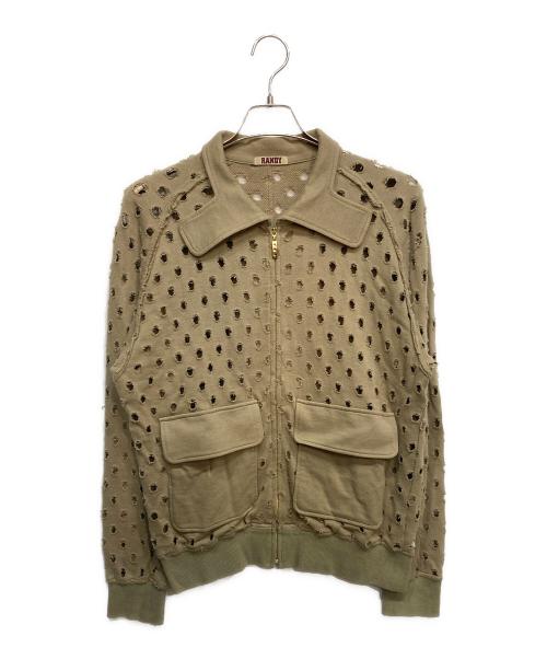 RANDY（ランディー）RANDY (ランディー) CAR Door SWEAT SHIRT BLOUSON オリーブ サイズ:1の古着・服飾アイテム
