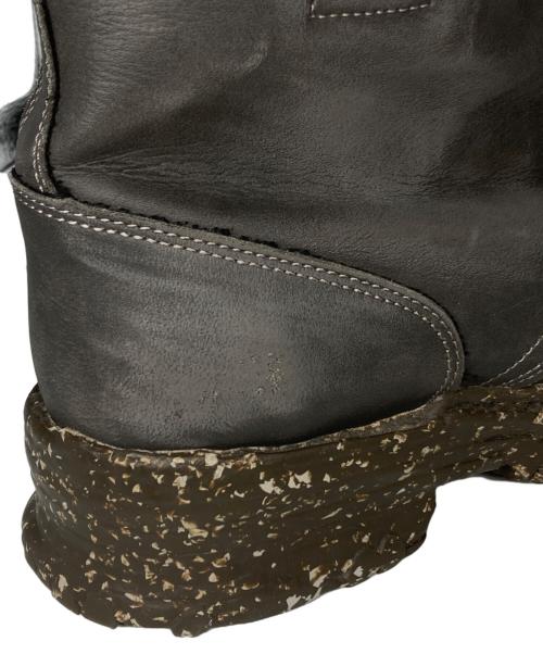 Maison MIHARA YASUHIRO（メゾン ミハラ ヤスヒロ）Maison MIHARA YASUHIRO (メゾン ミハラ ヤスヒロ) SYNTHETIC LEATHER BOOTS ブラウン サイズ:42の古着・服飾アイテム