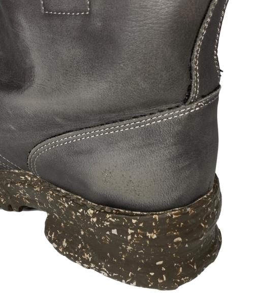 Maison MIHARA YASUHIRO（メゾン ミハラ ヤスヒロ）Maison MIHARA YASUHIRO (メゾン ミハラ ヤスヒロ) SYNTHETIC LEATHER BOOTS ブラウン サイズ:42の古着・服飾アイテム