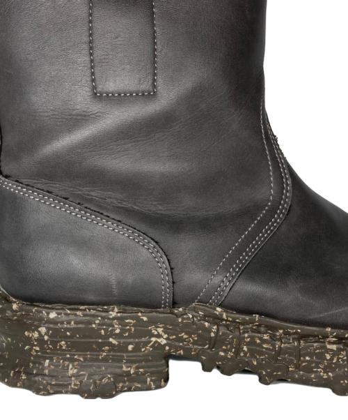 Maison MIHARA YASUHIRO（メゾン ミハラ ヤスヒロ）Maison MIHARA YASUHIRO (メゾン ミハラ ヤスヒロ) SYNTHETIC LEATHER BOOTS ブラウン サイズ:42の古着・服飾アイテム