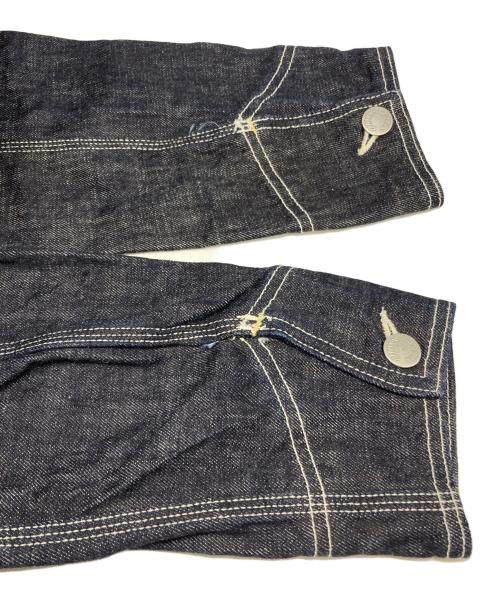 EIGHT G（エイトジー）EIGHT G (エイトジー) デニム　カバーオール インディゴ サイズ:Mの古着・服飾アイテム