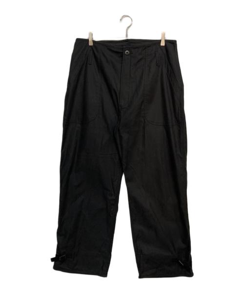 waiper（ワイパー）WAIPER (ワイパー) A-2 1レイヤー デッキパンツ ブラック サイズ:Lの古着・服飾アイテム