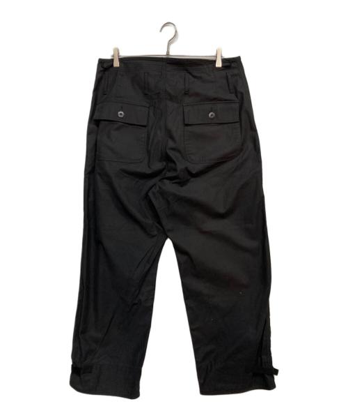 waiper（ワイパー）WAIPER (ワイパー) A-2 1レイヤー デッキパンツ ブラック サイズ:Lの古着・服飾アイテム