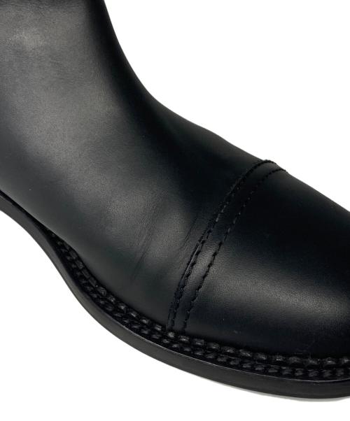 CHANEL（シャネル）CHANEL (シャネル) マトラッセ ムートン ブーツ ブラック サイズ: 38 1/2の古着・服飾アイテム