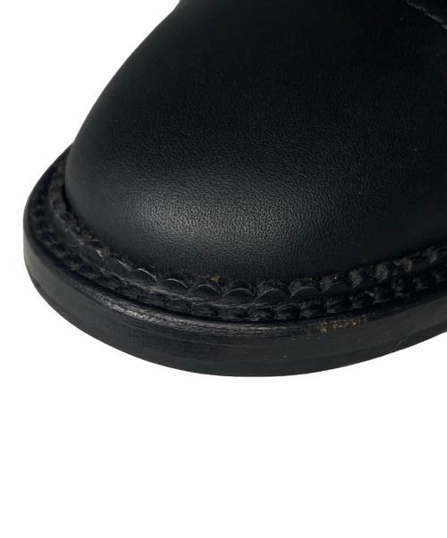 CHANEL（シャネル）CHANEL (シャネル) マトラッセ ムートン ブーツ ブラック サイズ: 38 1/2の古着・服飾アイテム