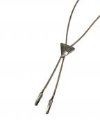GARNIガルニ）の古着「Triangle Tie Necklace」｜シルバー