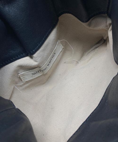 NOTHING WRITTEN（ナッシングリトゥン）NOTHING WRITTEN (ナッシングリトゥン) NELLA STRAP MINI ブラック サイズ:サイズ詳細参照の古着・服飾アイテム