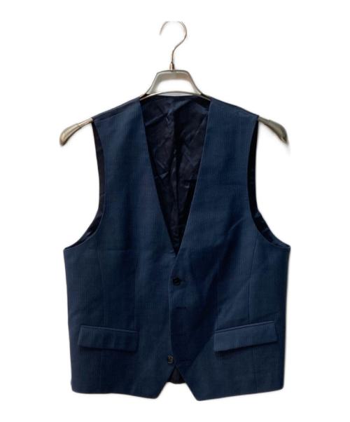 BOSS HUGO BOSS（ボス ヒューゴボス）BOSS HUGO BOSS (ボス ヒューゴボス) 3ピーススーツ ネイビー サイズ:46の古着・服飾アイテム