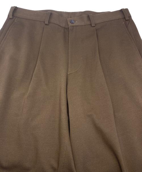 MACKINTOSH LONDON（マッキントッシュ ロンドン）MACKINTOSH LONDON (マッキントッシュ ロンドン) タックトラウザーパンツ ブラウン サイズ:Ｍ 未使用品の古着・服飾アイテム