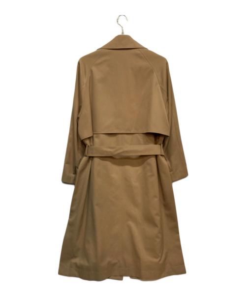 CITY（シティ）CITY (シティ) ウール ギャバ トレンチ コート ベージュ サイズ:Sの古着・服飾アイテム