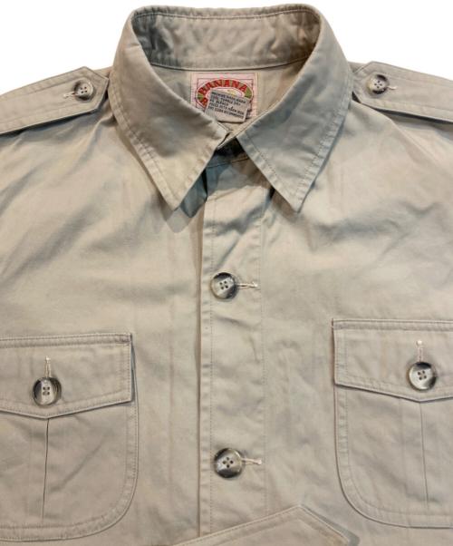 BANANA REPUBLIC（バナナリパブリック）BANANA REPUBLIC (バナナリパブリック) サファリ ジャケット ベージュ サイズ:42の古着・服飾アイテム