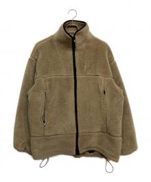 GALLARDA GALANTE NAVY（ガリャルダガランテネイビー）の古着「ボア ブルゾン」｜ベージュ