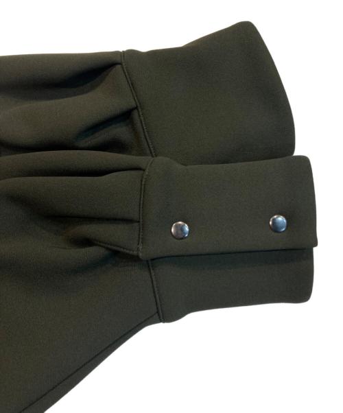 SHIPS any（シップスエニィ）SHIPS any (シップスエニィ) ダンボール コクーン ノーカラー コート グリーン サイズ:FREEの古着・服飾アイテム