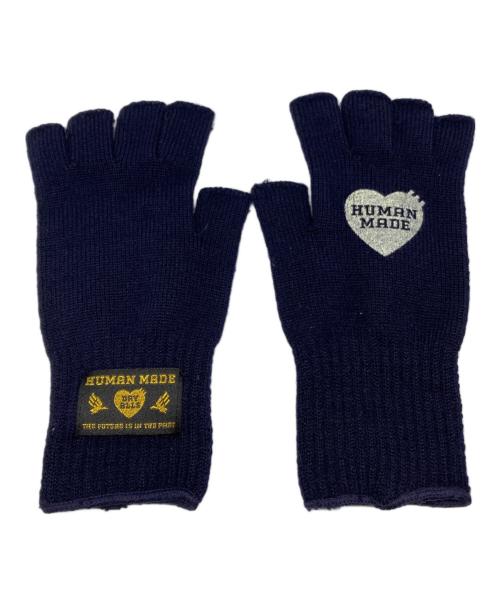 HUMAN MADE（ヒューマンメイド）HUMAN MADE (ヒューマンメイド) MILITARY GLOVES ネイビー サイズ:サイズ詳細参照の古着・服飾アイテム