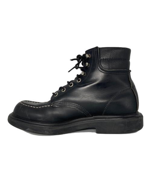RED WING（レッドウィング）RED WING (レッドウィング) SuperSole 6 Moc ブラック サイズ:25cmの古着・服飾アイテム
