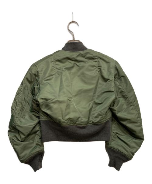 BUZZ RICKSON'S（バズリクソンズ）BUZZ RICKSON'S (バズリクソンズ) BEAMS BOY (ビームスボーイ) 60S復刻D型MA-1フライトジャケット グリーン サイズ:FREEの古着・服飾アイテム