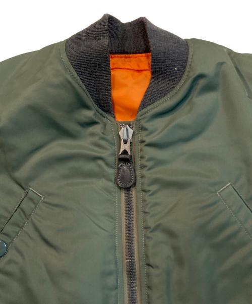 BUZZ RICKSON'S（バズリクソンズ）BUZZ RICKSON'S (バズリクソンズ) BEAMS BOY (ビームスボーイ) 60S復刻D型MA-1フライトジャケット グリーン サイズ:FREEの古着・服飾アイテム