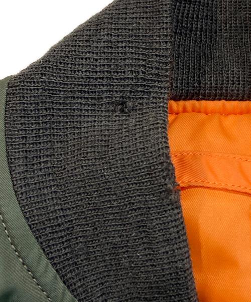 BUZZ RICKSON'S（バズリクソンズ）BUZZ RICKSON'S (バズリクソンズ) BEAMS BOY (ビームスボーイ) 60S復刻D型MA-1フライトジャケット グリーン サイズ:FREEの古着・服飾アイテム