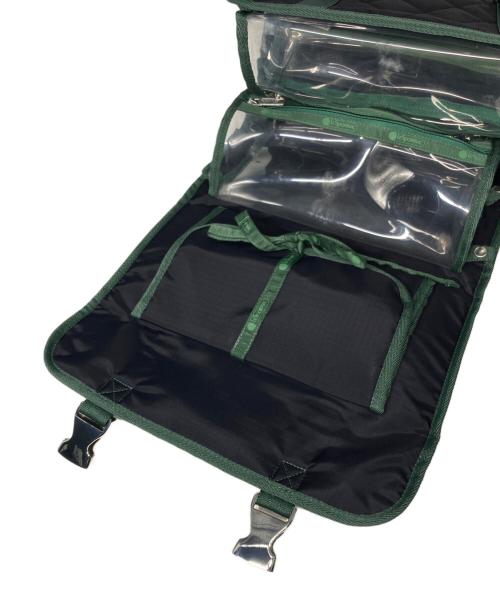 LeSportsac（レスポートサック）LeSportsac (レスポートサック) Megumi Kanzaki (メグミカンザキ) BEAUTY ROLL POUCH グリーン サイズ:サイズ詳細参照の古着・服飾アイテム