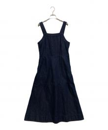 SINME（シンメ）の古着「オーバーオール デニム ワンピース」｜インディゴ