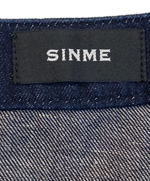 SINME（シンメ）SINME (シンメ) オーバーオール デニム ワンピース インディゴ サイズ:FREEの古着・服飾アイテム