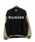 NIKE (ナイキ) NFL (エヌエフエル) RAIDERS 袖革 スタジャン ブラック サイズ:L：25000円