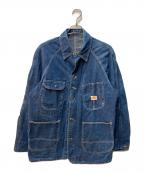 PAY DAYペイデイ）の古着「デニム カバーオール」｜インディゴ