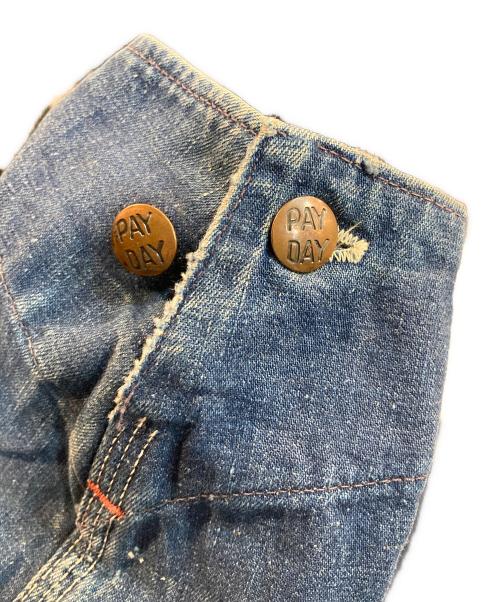 PAY DAY（ペイデイ）PAY DAY (ペイデイ) デニム カバーオール インディゴ サイズ:freeの古着・服飾アイテム