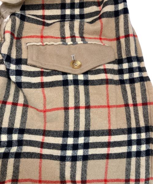 Burberry's（バーバリー）Burberry's (バーバリー) ジップアップ ジャケット ベージュ サイズ:Mの古着・服飾アイテム