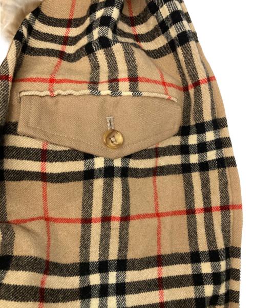 Burberry's（バーバリー）Burberry's (バーバリー) ジップアップ ジャケット ベージュ サイズ:Mの古着・服飾アイテム