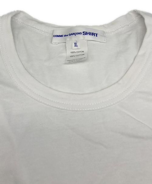 COMME des GARCONS SHIRT（コムデギャルソンシャツ）COMME des GARCONS SHIRT (コムデギャルソンシャツ) KAWS (カウズ) COMME des GARCONS x KAWS コムデギャルソン x カウズ プリント Tシャツ グレー サイズ:XLの古着・服飾アイテム